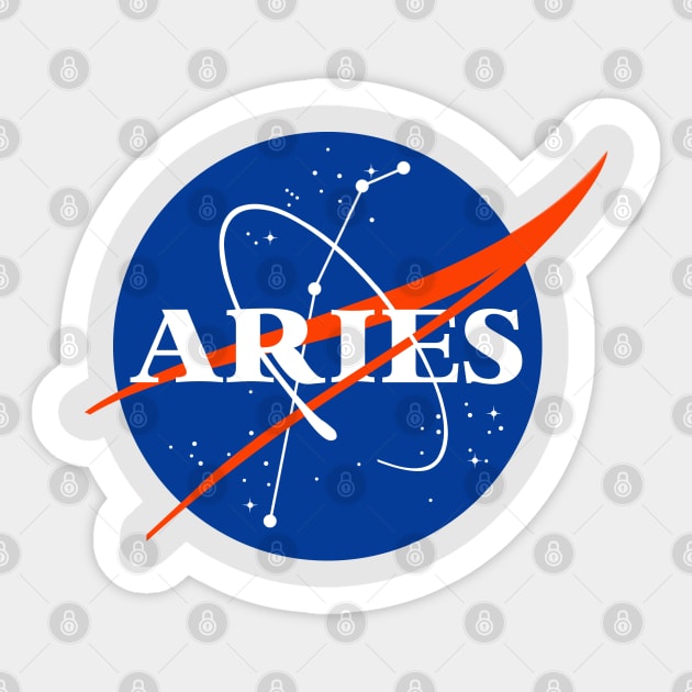 Aries Logo Sticker by RAADesigns